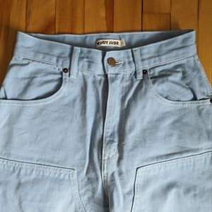 Rudy Jude Sky utility jeans, size 1